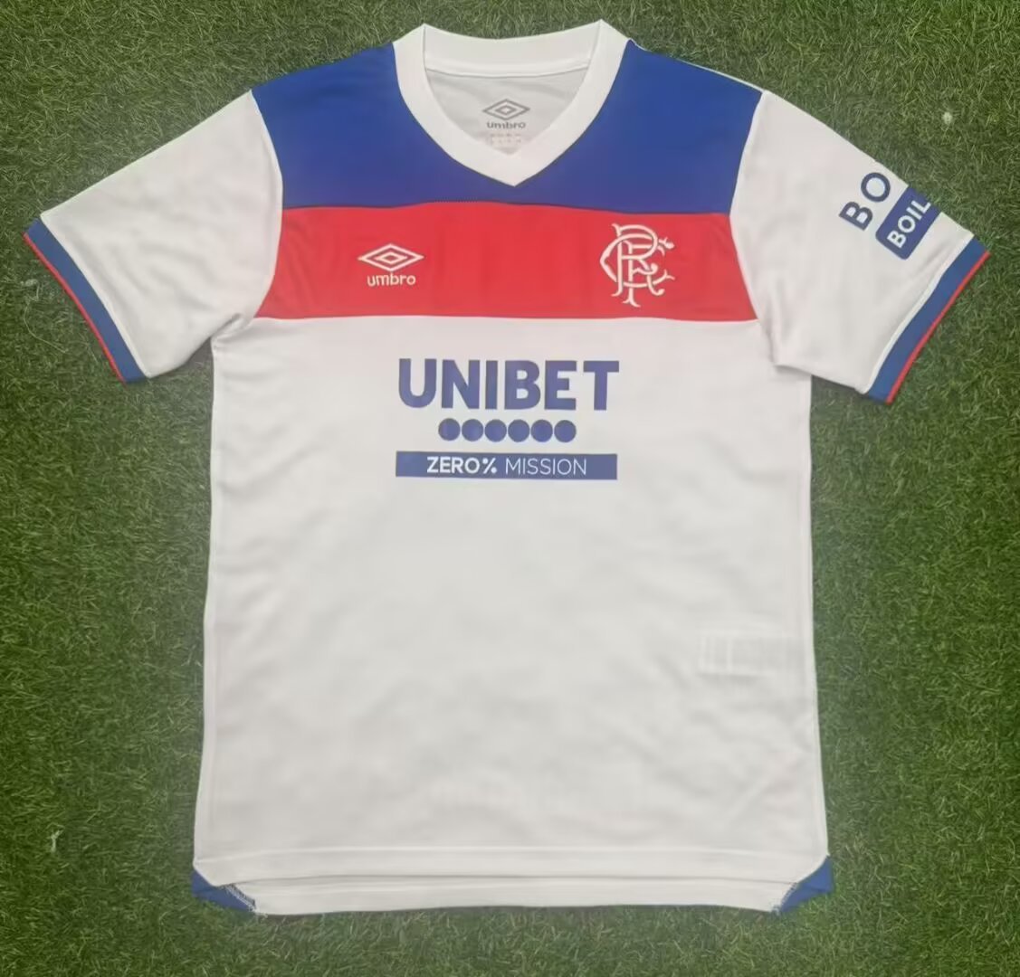 02917ca35e16560696cb947796b0a4b2 2025/2026 Rangers Away Football Shirt 1:1 Thai Quality - Image 1