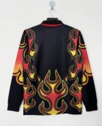 1998 Long Sleeve Retro Japan Goalkeeper Red-Black Football Shirt 1:1 Thai Quality - Image 2