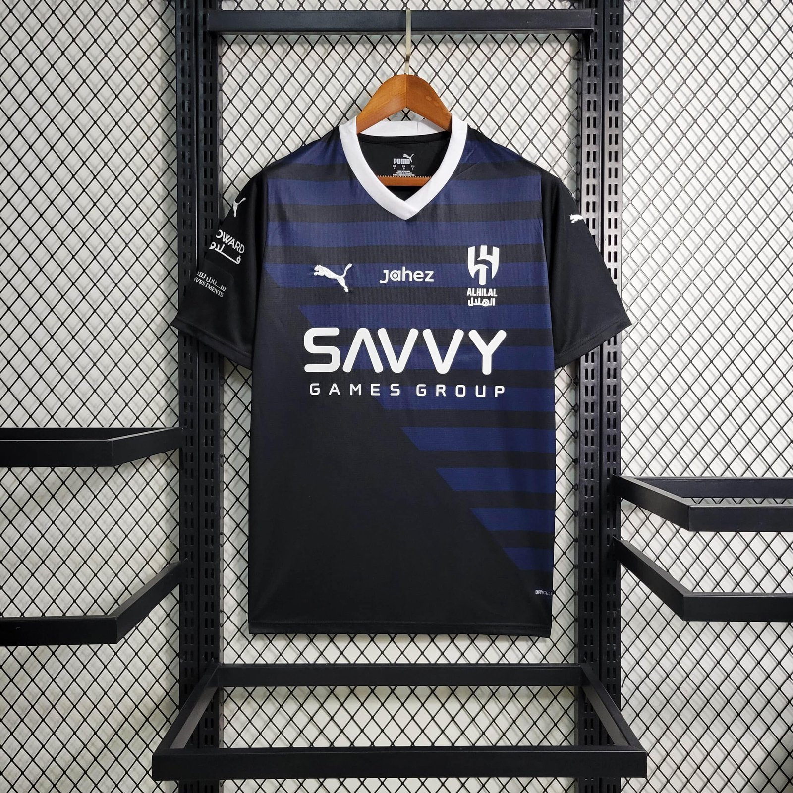 091aaddeaef2cf0aca309523e22d541f 2023/2024 Al-Hilal Saudi Third Away Football Shirt - Image 1