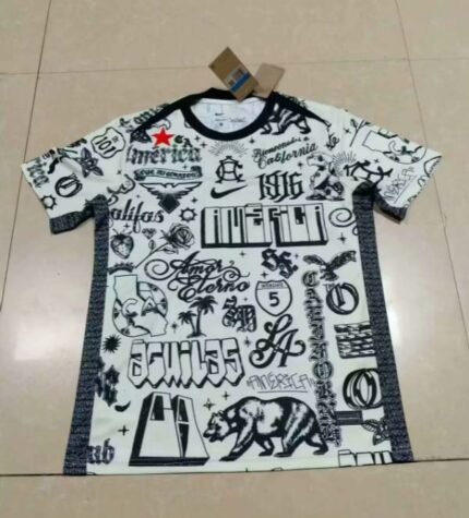 2025/2026 América Pre-Match Football Shirt 1:1 Thai Quality
