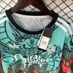 2024/2025 Real Madrid Special Edition Light blue and Red Football Shirt 1:1 Thai Quality - Image 3