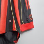 2006/2007 Retro Long Sleeve AC Milan Home Football Shirt 1:1 Thai Quality - Image 7