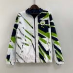 2023/2024 Manchester City Reversible Windbreaker Navy blue Soccer Jersey 1:1 Thai Quality - Image 9
