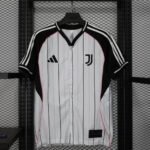 2025/2026 Juventus Baseball Uniform White Soccer Jersey 1:1 Thai Quality