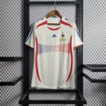 2006 Retro France Away White Soccer Jersey AAA