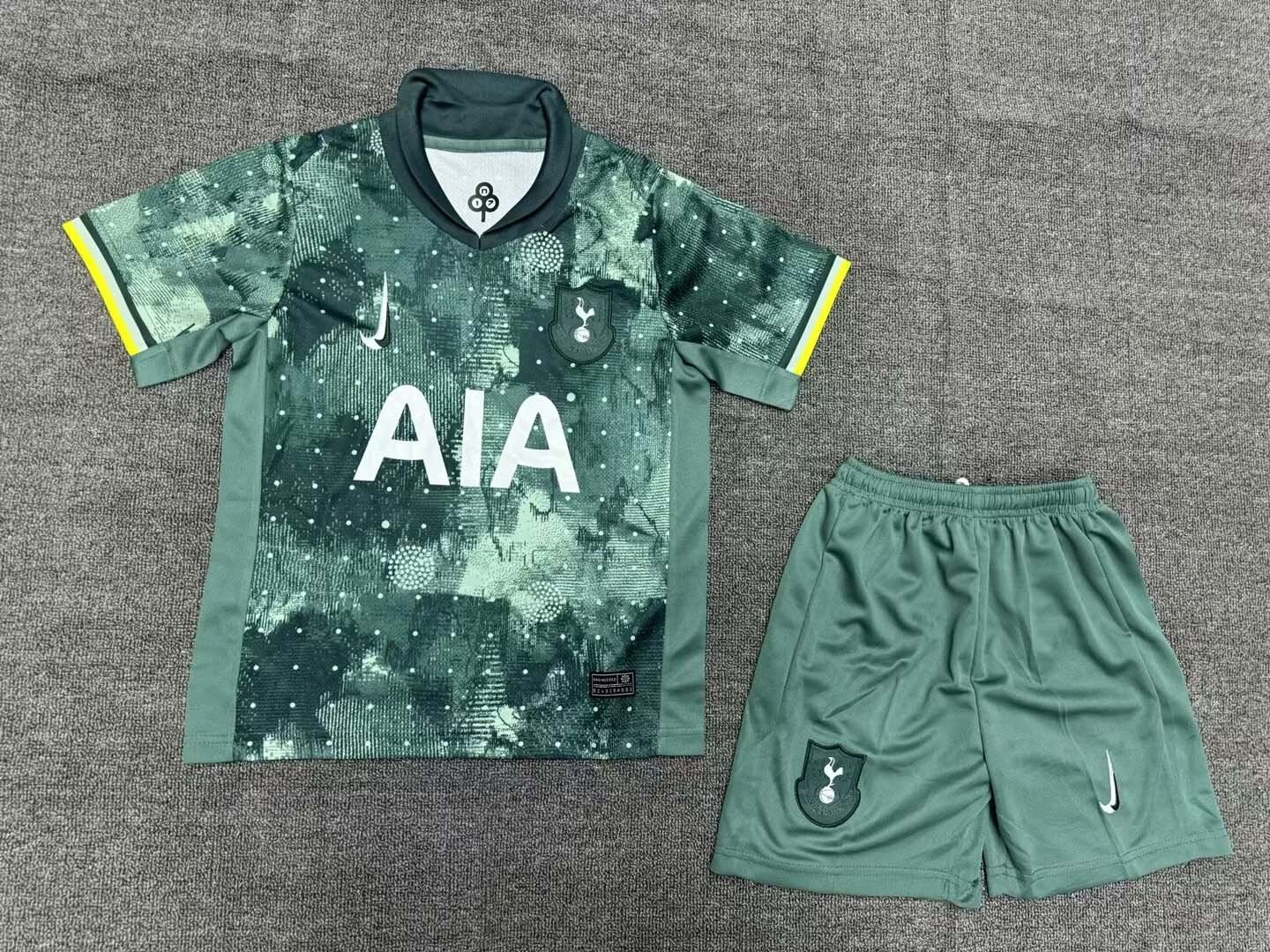 14849d13a98b137d33935c5aeda9234d 2024/2025 Tottenham Third Away Football Shirt 1:1 Thai Quality Kids Size - Image 1