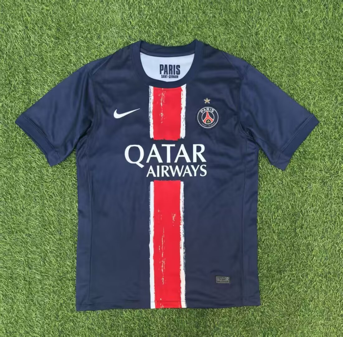 1aace9cfe959f683ccf4fbff07ed3eb0 2024/2025 Psg Paris Saint-Germain Home UEFA Champions League Champion Football Shirt 1:1 Thai Quality - Image 1