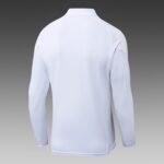 2025/2026 Juventus Half-Pull Training Suit White Football Shirt 1:1 Thai Quality Set - Image 4
