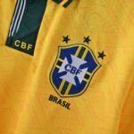1991/1993 Retro Brazil Home Football Shirt 1:1 Thai Quality - Image 6