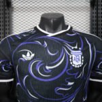 Player version 2026-2027 Argentina Away Black Soccer Jersey AAA - Image 3