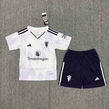 2025/2026 Manchester United Away Football Shirt 1:1 Thai Quality Kids Size