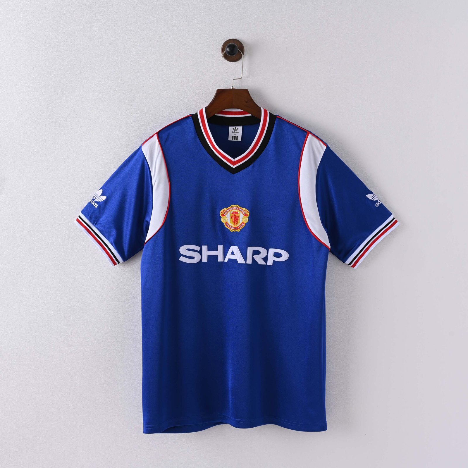 25c3e8e4c8186228ed4eb8872ecf0bcc 1984 Retro Manchester United Third Away Football Shirt 1:1 Thai Quality - Image 1