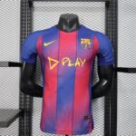 2025/2026 Player Version Barcelona Home Ed Sheeran Joint Edition Football Shirt 1:1 Thai Quality