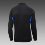 2025/2026 Manchester Long Zipped Jacket Black Football Shirt 1:1 Thai Quality Set - Image 4