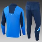 2024/2025 Porto Half-Pull Training Suit Colorful Blue Football Shirt Set - Image 2