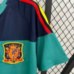 2010 Retro Spain Goalkeeper Green Soccer Shirt - Image 7