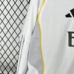 2025/2026 Long Sleeve Real Madrid Home Football Shirt1:1 Thai Quality - Image 5
