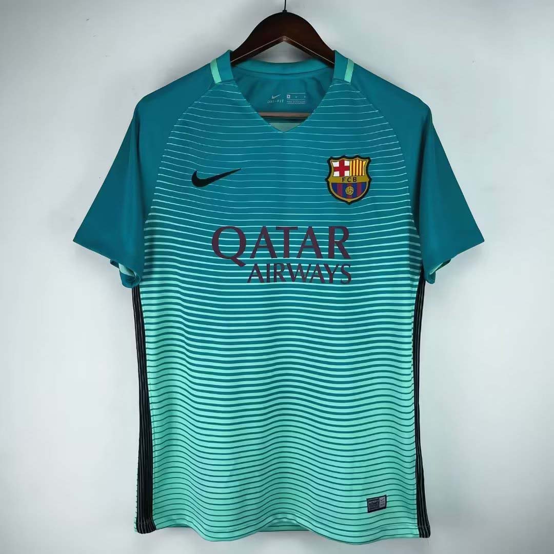 30a39d5838332927258f64601c6f1ff8-1 2016/2017 Retro Barcelona Third Away Football Shirt 1:1 Thai Quality - Image 1