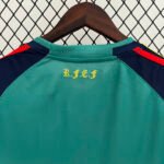 2010 Retro Spain Goalkeeper Green Soccer Shirt - Image 4