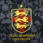 2024 Player Version England Special Edition Gray and black Football Shirt 1:1 Thai Quality - Image 5