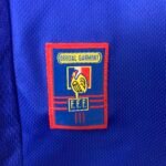 1998 Retro France Home Blue Long sleeves Soccer Jersey AAA - Image 9