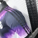 2025/2026 Player Version Real Madrid Anniversary Edition Black Purple Football Shirt 1:1 Thai Quality - Image 7
