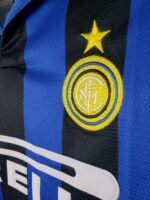 1998/1999 Retro Long Sleeve Internazionale Milan Home Football Jersey 1:1 Thai Quality - Image 6