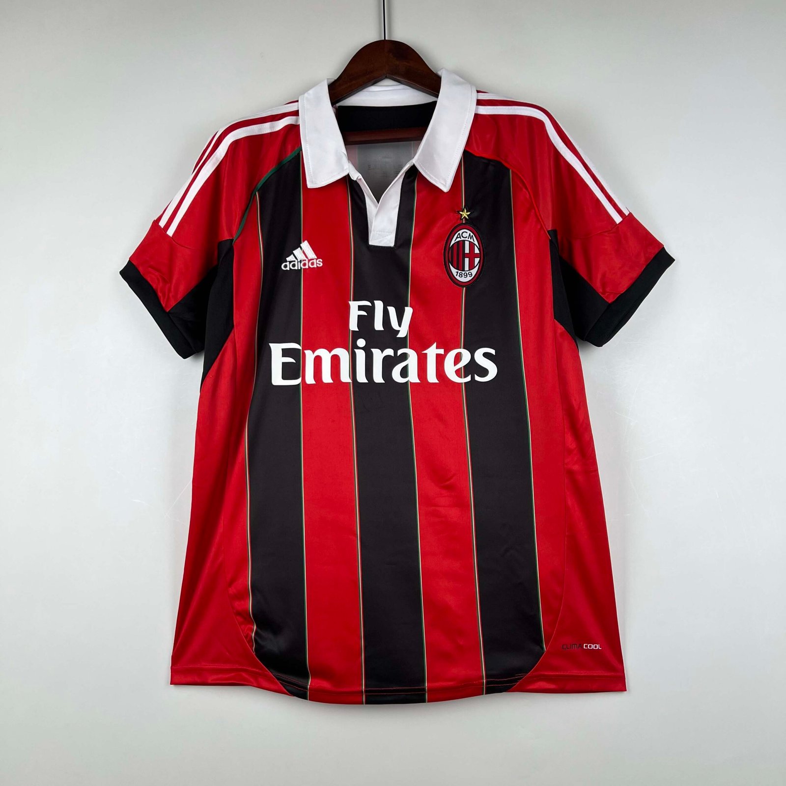 373396ebc4e2f3e1f9f938b8b30751d8-1 2012/2013 Retro AC Milan Home Football Shirt 1:1 Thai Quality - Image 1