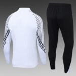 2025/2026 Psg Paris Saint-Germain Half-Pull Training Suit White Football Shirt 1:1 Thai Quality Set - Image 2