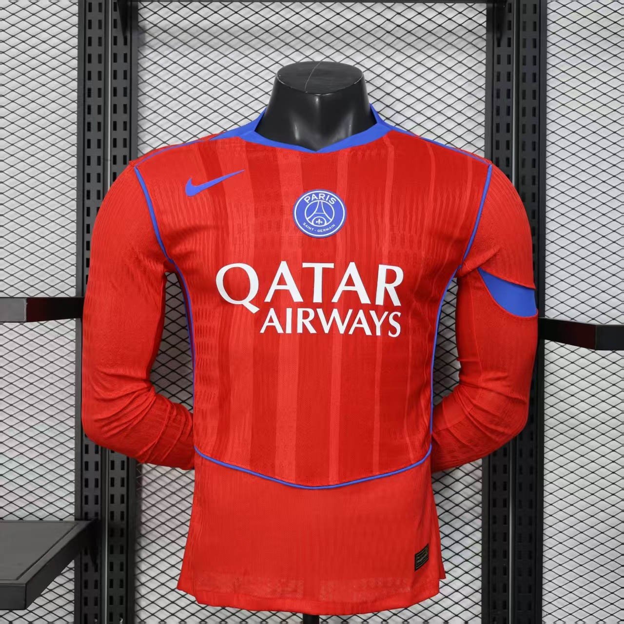 399107919bb701a8704f4fb71739a3d8-1 2025/2026 Player Version Long Sleeve Psg Paris Saint-Germain Third Away Football Shirt 1:1 Thai Quality - Image 1