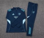 2025/2026 Arsenal Half-Pull Training Suit Royal Blue Football Shirt 1:1 Thai Quality Set - Image 7