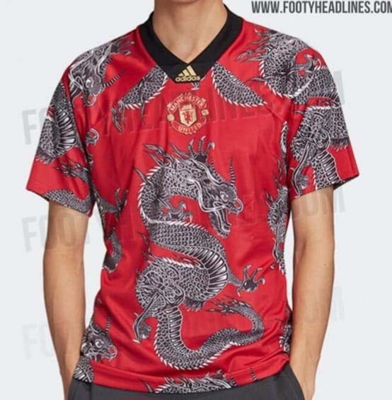 3fc03575de9bf4b4573ce24c73332184-1 2019/2020 Retro Manchester United Special Edition Football Shirt 1:1 Thai Quality - Image 1