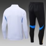 2025/2026 Manchester Long Zipped Jacket White Football Shirt 1:1 Thai Quality Set - Image 2