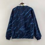 2023/2024 Manchester City Reversible Windbreaker Navy blue Soccer Jersey 1:1 Thai Quality - Image 3
