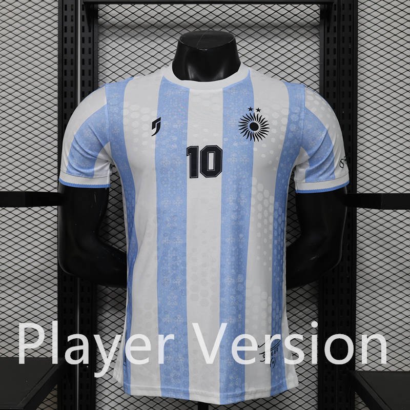 438f33c8 #10 MARADONA Player Special 2026-2027 Argentina Blue&White Soccer Jersey AAA - Image 1