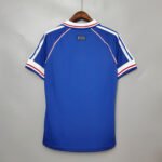1998 Retro France Home Blue Soccer Jersey AAA - Image 2