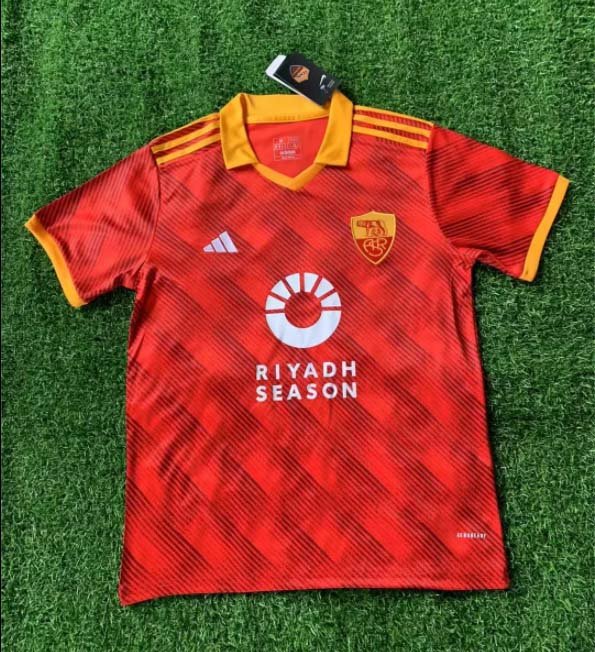 44e9f996ec24ce92830a5bfc17911091 2023/2024 Roma Fourth Away Soccer Jersey 1:1 Thai Quality - Image 1