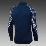 2025/2026 Psg Paris Saint-Germain Half-Pull Training Suit Royal Blue Football Shirt 1:1 Thai Quality Set - Image 4