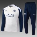 2025/2026 Internazionale Milan Half-Pull Training Suit Beige Football Jersey 1:1  Thai Quality Set