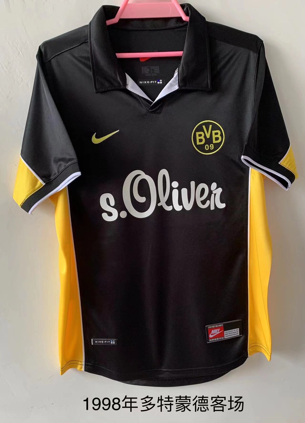 4c928eab36546f47bac92085526a7b59-1 1998/2000 Retro Dortmund Away Football Shirt1:1 Thai Quality - Image 1