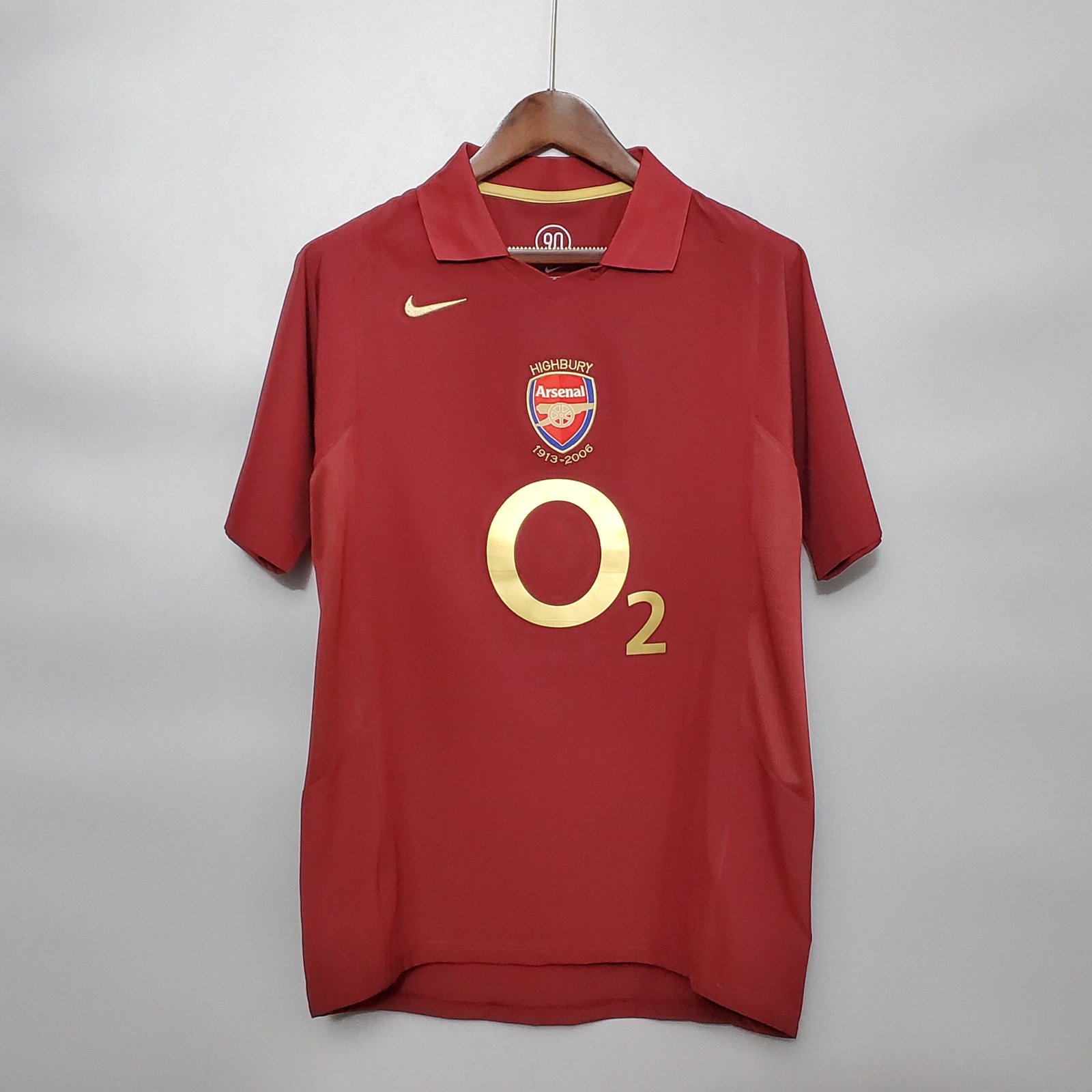 5017a96d8f6d140c8a6916cc13e082a1-1 2005/2006 Retro Arsenal Home Football Shirt 1:1 Thai Quality - Image 1