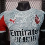 2025/2026 Player Version AC Milan Goalkeeper Grey Football Shirt 1:1 Thai Quality - Image 5