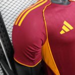 2025/2026 Player Version Roma Home Soccer Jersey 1:1 Thai Quality - Image 7