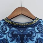 2022 Italy Commemorative Edition Blue Soccer Shirt - Image 7