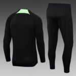 2023/2024 Liverpool Half-Pull Training Suit Black Jersey 1:1 Thai Quality Set - Image 2