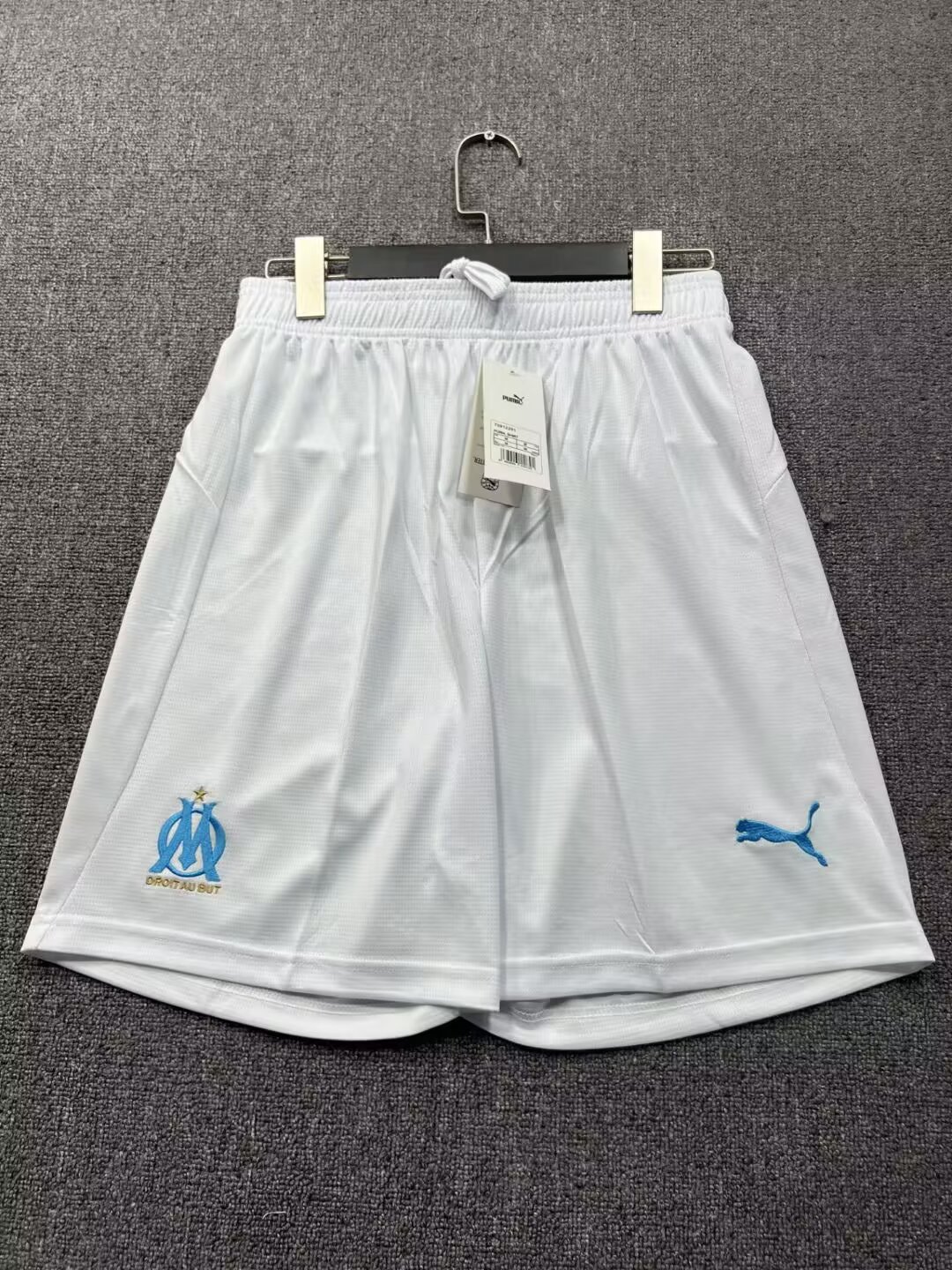 59192d590733bfad3effa6b7f45437c1 2025/2026 Olympique de Marseille Home Shorts 1:1 Thai Quality - Image 1