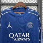2024/2025 Long Sleeve Psg Paris Saint-Germain Fourth Away Football Shirt 1:1 Thai Quality - Image 3