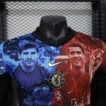 2025/2026 Player Version Manchester United Special Edition Blue and Red Football Shirt 1:1 Thai Quality - Image 4
