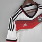 2014 Retro Germany Home Soccer Jersey - Image 7