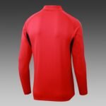 2025/2026 Arsenal Half-Pull Training Suit Red Football Shirt 1:1 Thai Quality Set - Image 4
